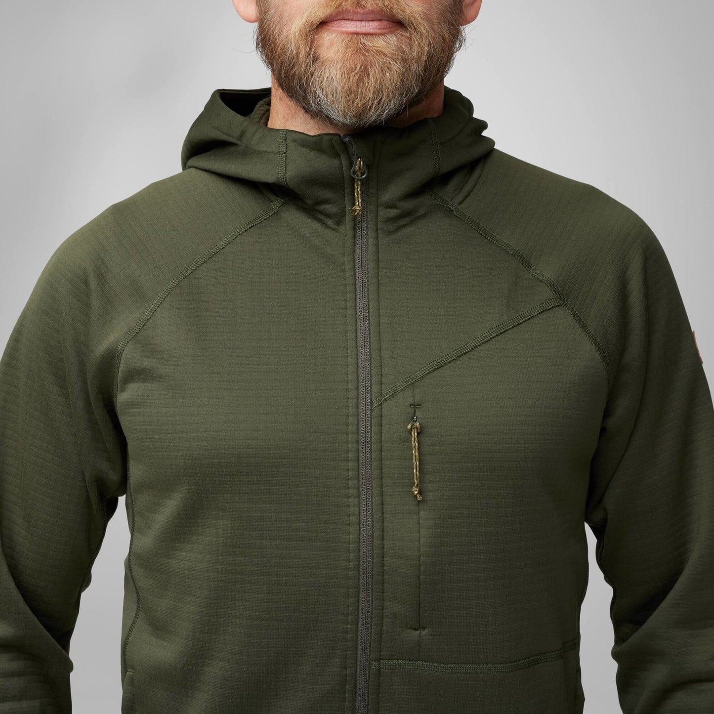 ABISKO GRID FLEECE HOODIE M - US 0622