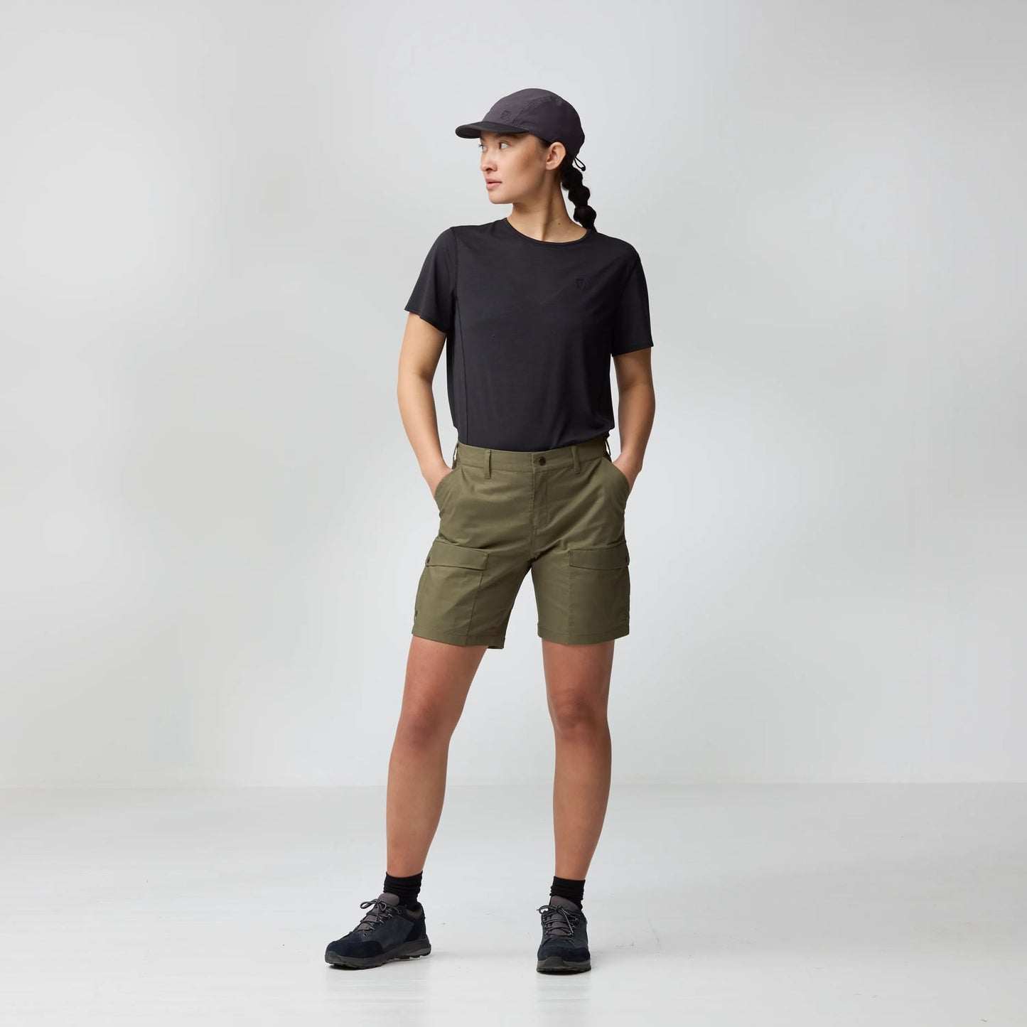 ABISKO HYBRID TRAIL SHORTS W - US 8926