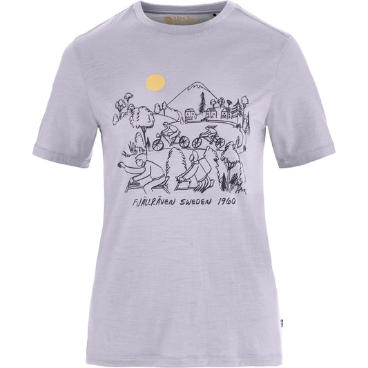 HOJA LUGNT WOOL T-SHIRT W - US 9661