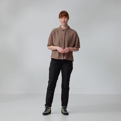 ÖVIK HEMP CAMP SHIRT SS W - US 9676