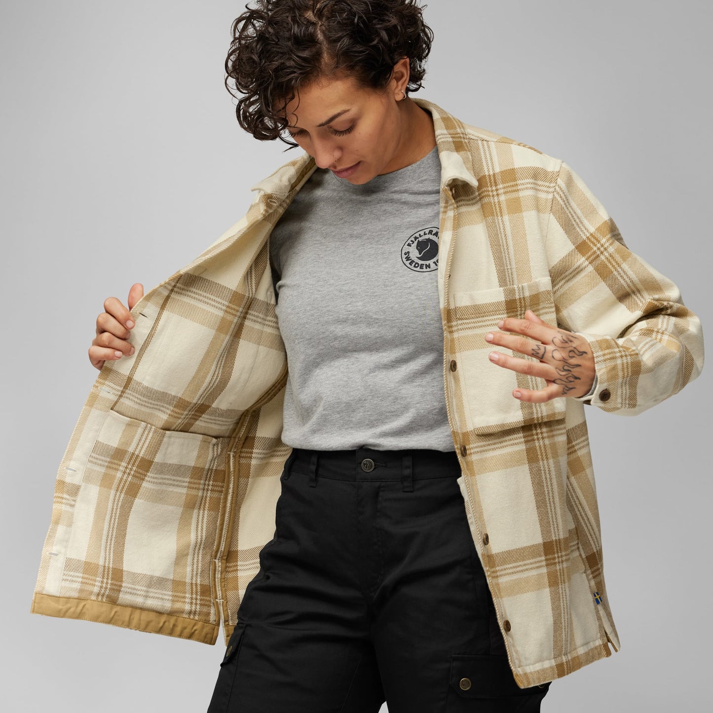 SINGI FLANNEL OVERSHIRT W - US 3249