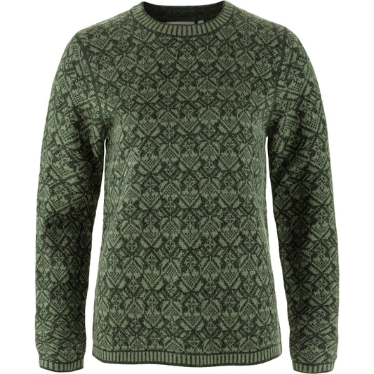 SNOW ROUND NECK SWEATER W - US 1071