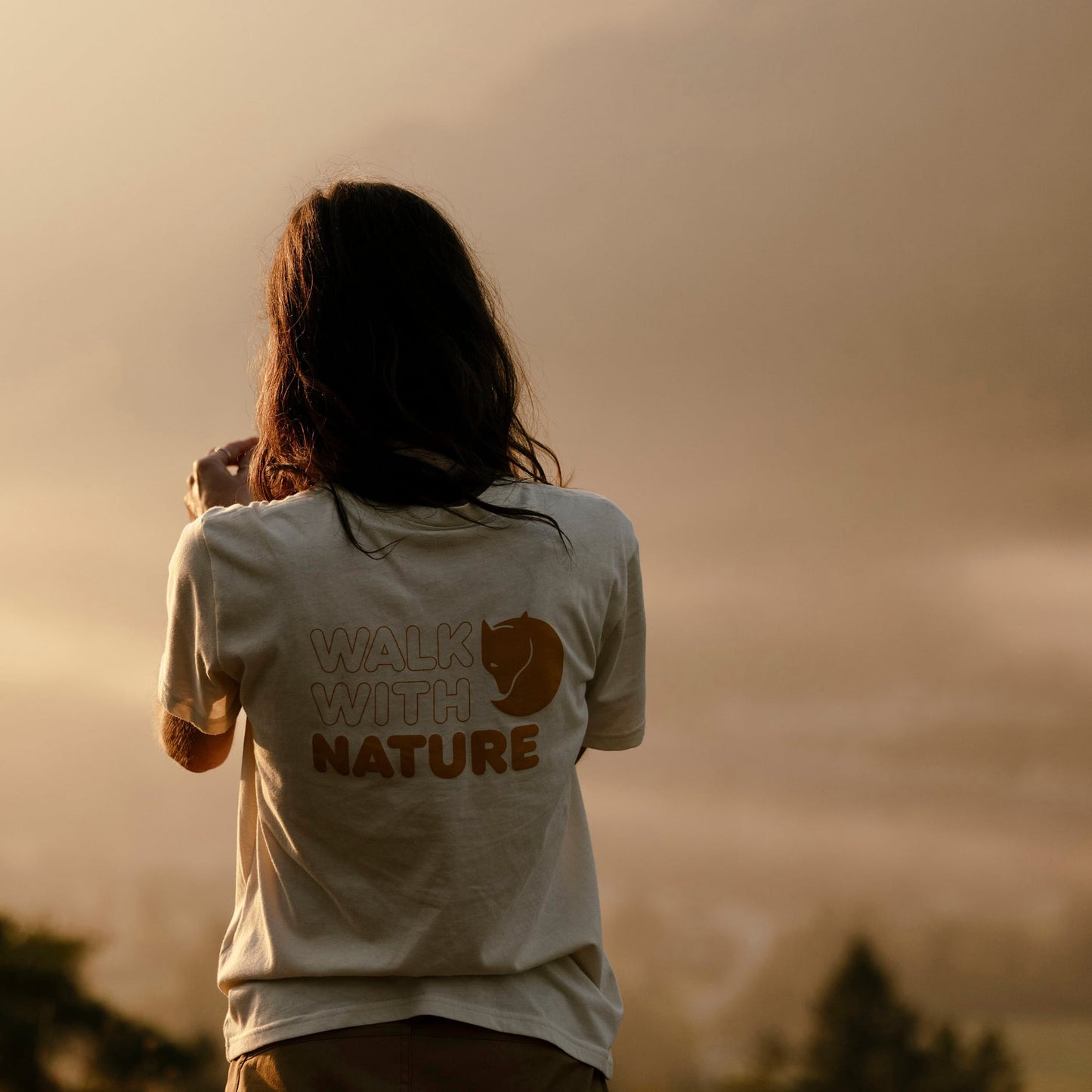 WALK WITH NATURE T-SHIRT W - US 1228
